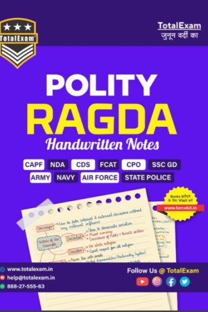 Combo of 6 Handwritten Ragda Books – Polity, History, Static GK, Economics, Geography & Science (English Medium)